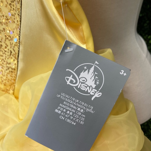 Disney Yellow Princess Belle girls Kids Costume - Picture 7 of 10